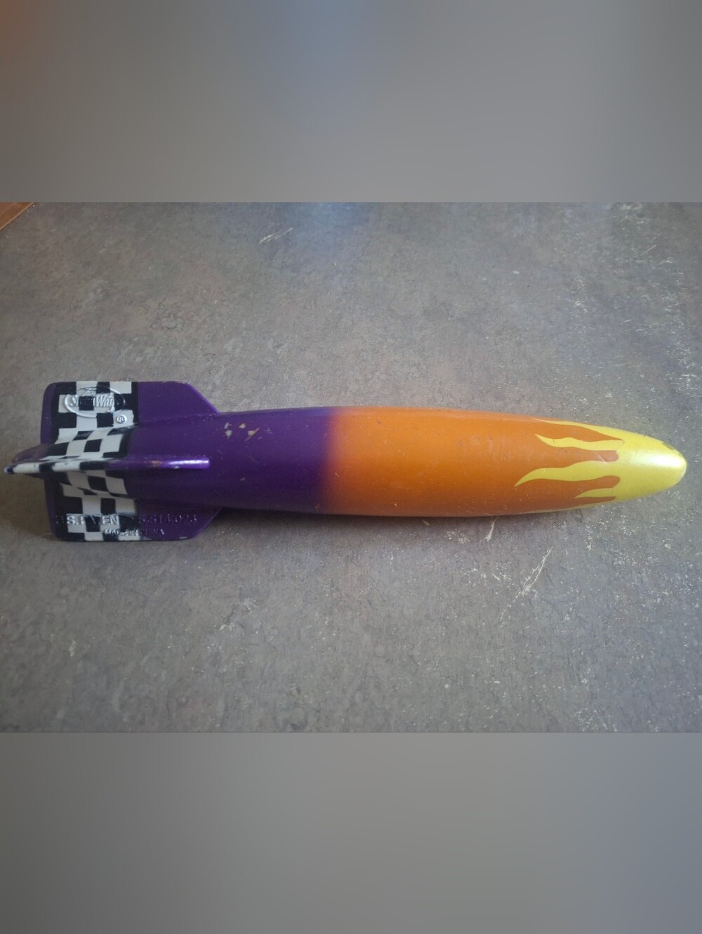 Original Vintage Swimways Toypedo Gliding Torpedo Pool Toy 11.5"